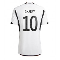 Nemecko Serge Gnabry #10 Domáci futbalový dres MS 2022 Krátky Rukáv